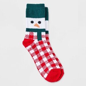 Christmas Snowman Socks men’s 10
